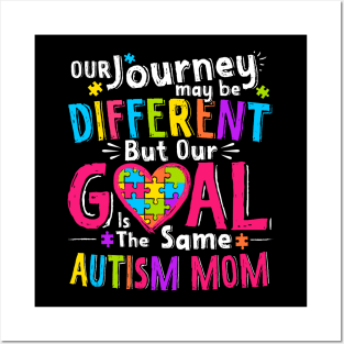 autism mom women Posters and Art